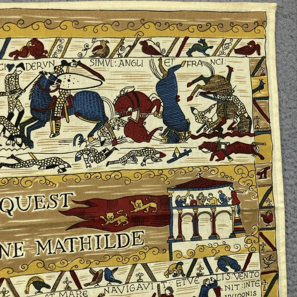 TELLE DU CONQUEST DITE‎ Tapisserie De La Reine 28